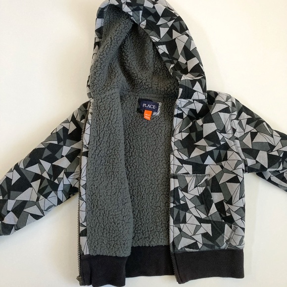 Boys Fleece Lined Hoodie - Picture 2 of 5